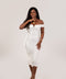 Vestido blanco hueso